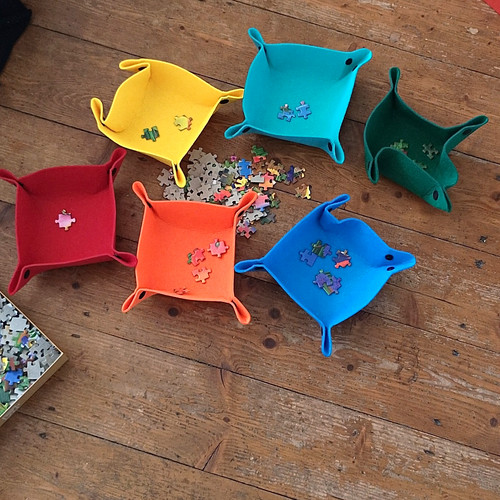 Multi colour jigsaw - multi-colour,