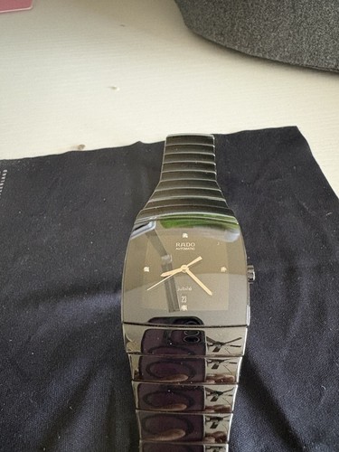 Rado jubile black dial ceramic - rado,