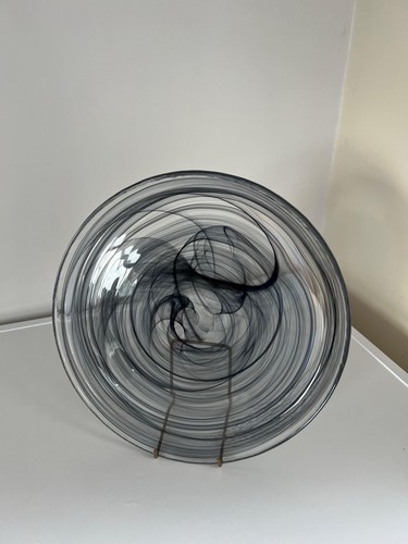 Decorative smoky glass - smoky, plate