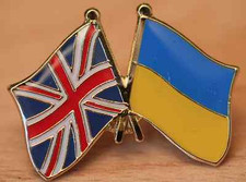 UK & UKRAINE FRIENDSHIP Flag