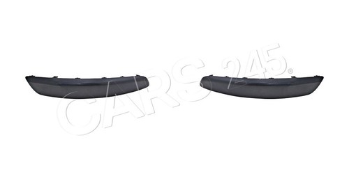 Bumper mouldings pair - bumper,