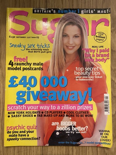 Sugar magazine september 1996 - magazine,
