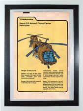 Tomahawk G.I.Joe Order of Battle Filecard -Framed Original Comic Book Page GIJoe