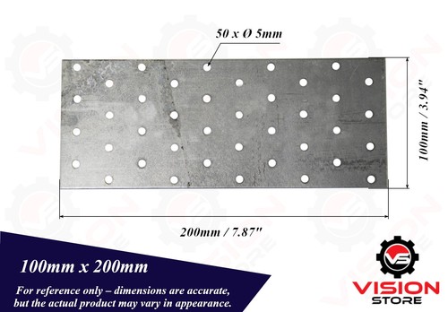 Flat brackets 2mm - 2mm, heavy