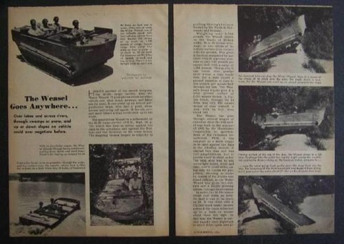 M29c water weasel wwii - water,