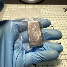 111 GRAMS LEAD INGOT MADE FROM RECYCLED SCRAP BY MELTING IPSWICH ( LOT 792 )