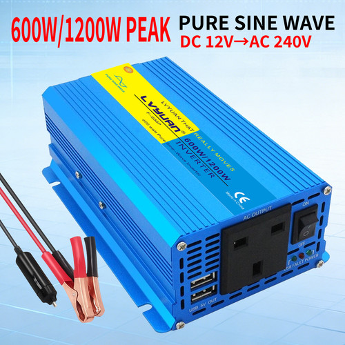 600w 1200w pure sine wave - sine,
