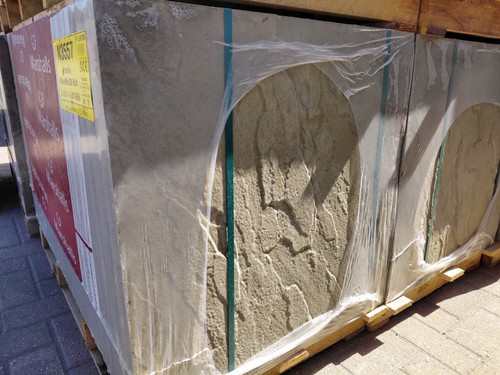 Concrete garden paving - concrete,