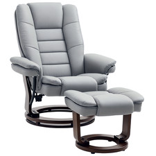 HOMCOM Swivel Manual Recliner