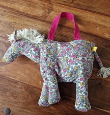 Joules Winnie Pony Horse Bag Handbag Floral Cotton Ditsy Boho Cottagecore Girls