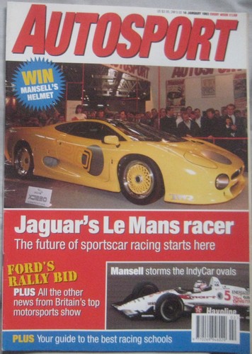 Autosport magazine january - magazine, 14