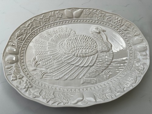 80s 90s vintage turkey platter - 90s,