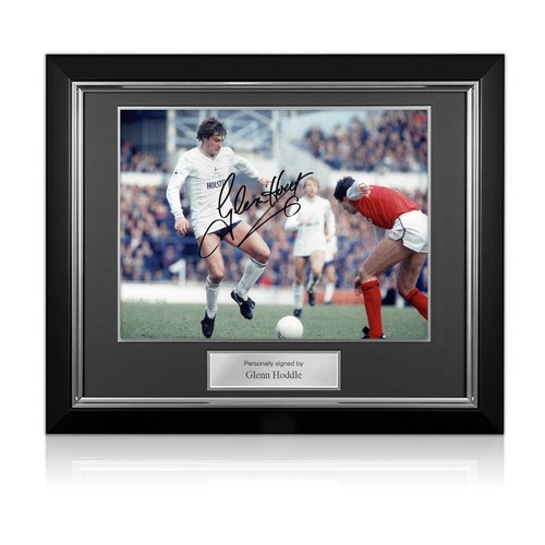 Glenn hoddle signed tottenham - glenn,