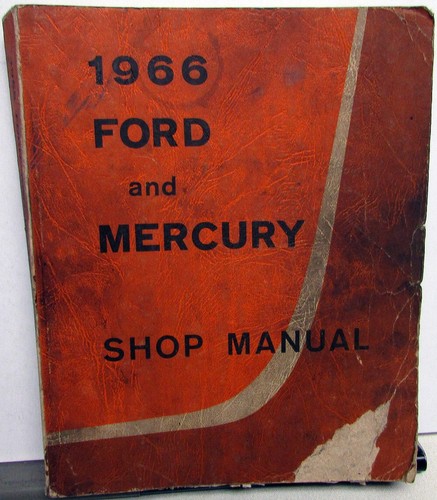 1966 ford mercury service - 1966,