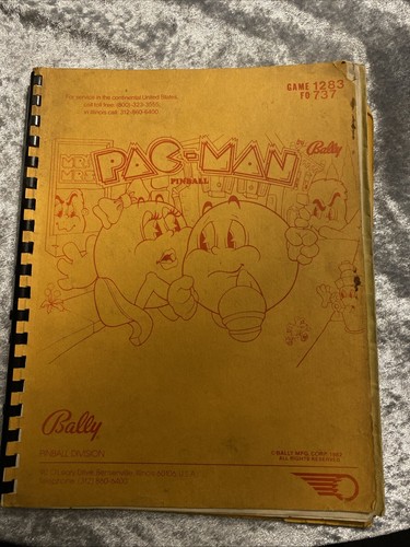 Bally pinball pac man game - pac-man,