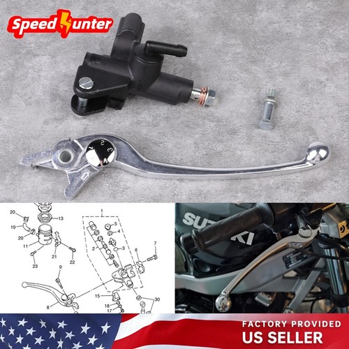 Front brake master cylinder - front,