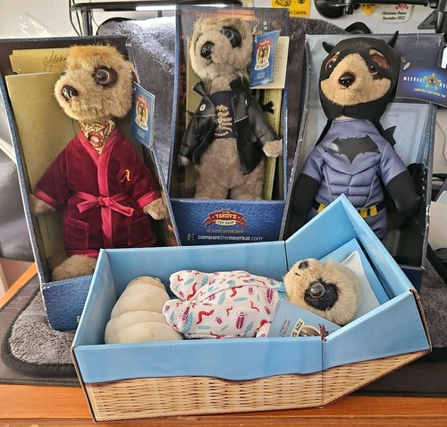 Meerkat collection rare - collection, x4