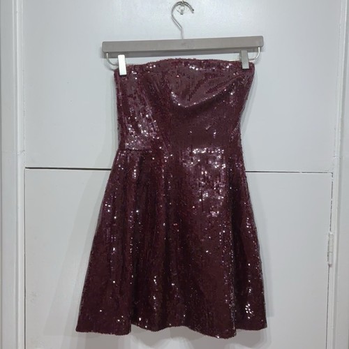 Zara sequin strapless - zara,