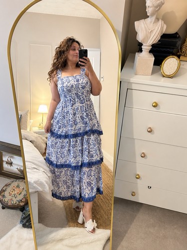 Bnwt blue paisley - bnwt,