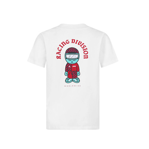 Graphic tee kids white - f1,