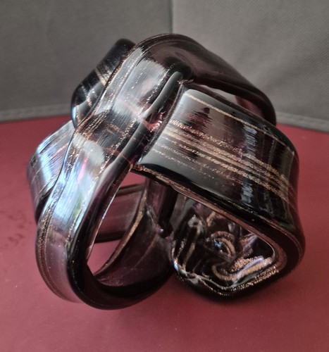 Murano style hand blown art - hand-blown,