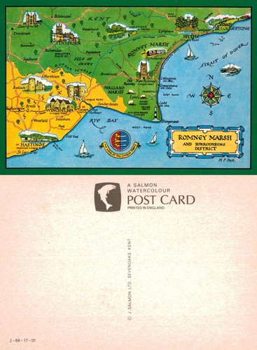 Vintage postcard romney - postcard,