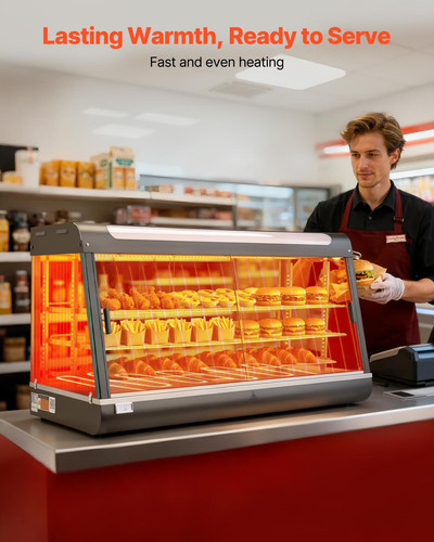 Tier commercial food warmer - 3-tier,