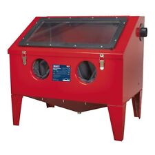 Sealey Shot Blasting Cabinet 760 x 510 x 710mm Workshop Shot Blast Cabinet SB972