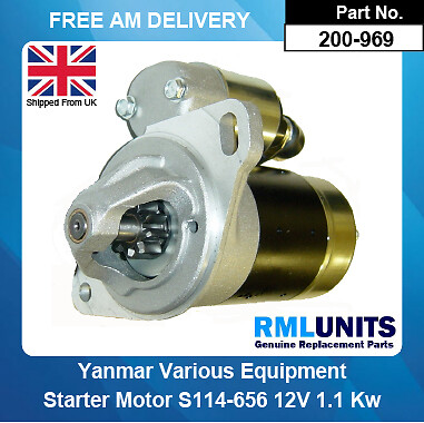 Starter motor for john - for,
