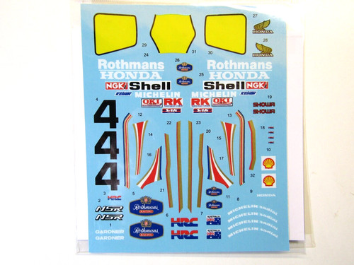 Decalpool honda nsr500 - 1/12,