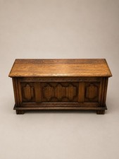 Vintage oak blanket - oak, box