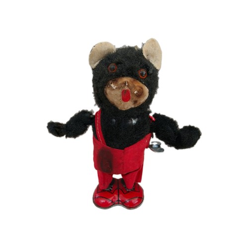 Vintage clockwork dancing bear - clockwork,