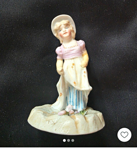 Antique german bisque - bisque, figurine