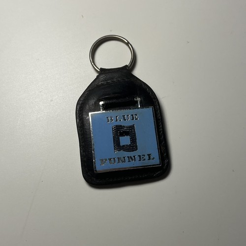 Blue funnel ferries keyring - blue,