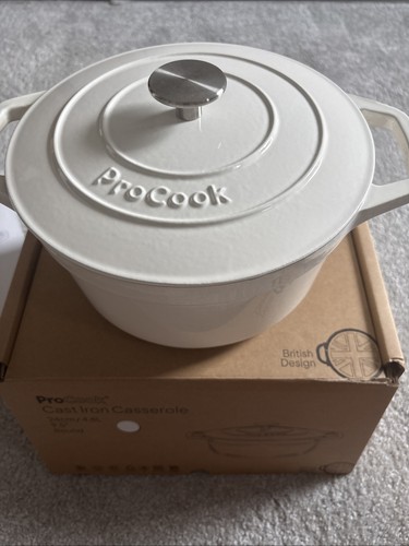 Procook cast iron casserole - iron,