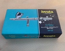 IWATA HP-CS Eclipse 0.3mm 1/4oz. 7ml with air hose HP-CS-JP ANEST MEDEA Airbrush