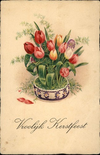 Vintage dutch christmas - vintage,