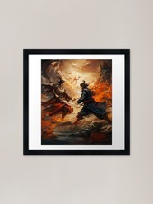 Battle of Japanese Samurai