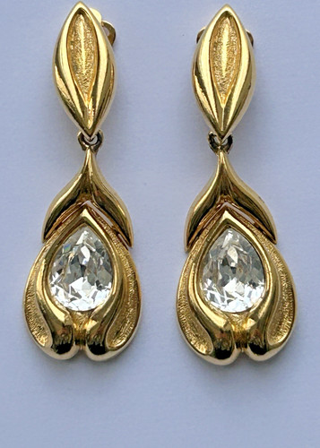 Vintage sphinx diamanté gold - vintage,