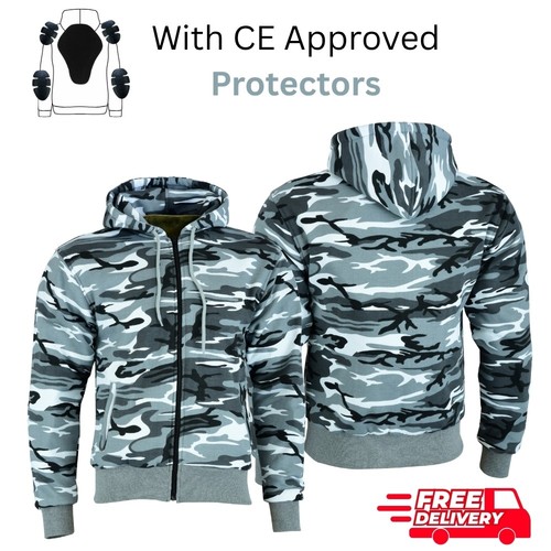 Grey camo hoodie mens - camo,