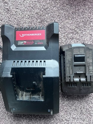 Rothenberger charger and 2ah - and,