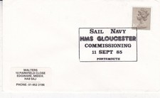 1985 hms gloucester - gb,