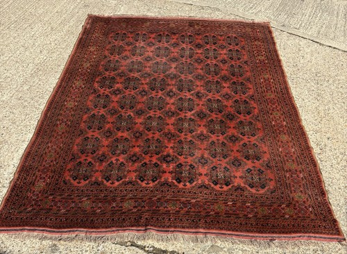 Genuine hand knotted afghan - genuine, hand-knotted