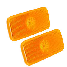 2Pcs Amber Lens  Side Marker Light Reflector For FORD TRANSIT MK6 MK7 00-2014