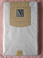 New White Oval Tablecloth 60" x 84" for 6-8 Seats Polyester