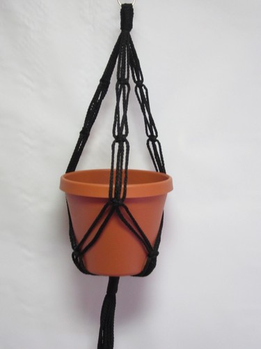Macrame plant hanger - macrame, 20