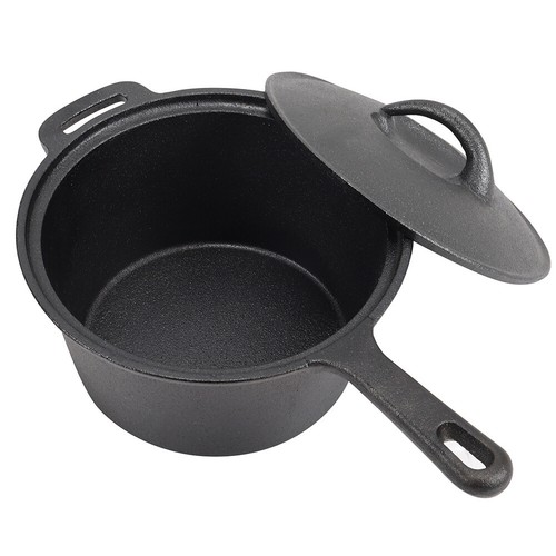 Pre seasoned cast iron sauce - pre-seasoned,