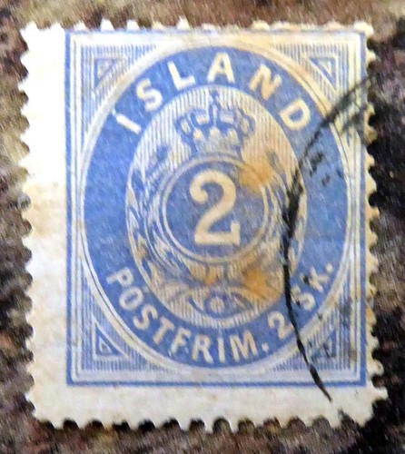 Iceland 1873 sg1 - 1873,