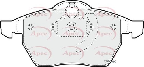 Apec front brake pad - apec,