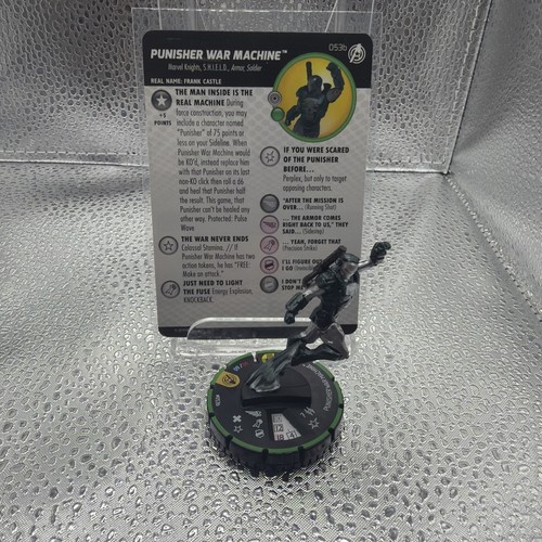 Marvel heroclix punisher war - heroclix,